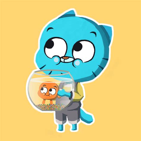 Artstation Gumball And Darwin