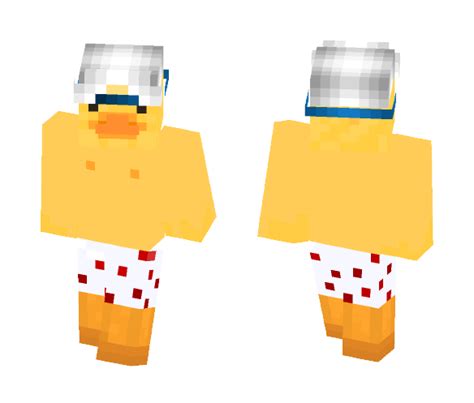 Minecraft Skin Template 64x64 Duck