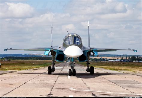 Sukhoi Su 34 Russia Air Force Aviation Photo 2475500