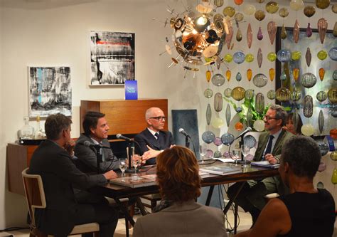 Elle Decor Panel In Our Showroom With Michael Boodro Robert Couturier