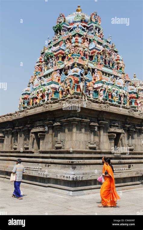 Kapaleeshwarar Temple In Chennai Madras Stock Photo Alamy