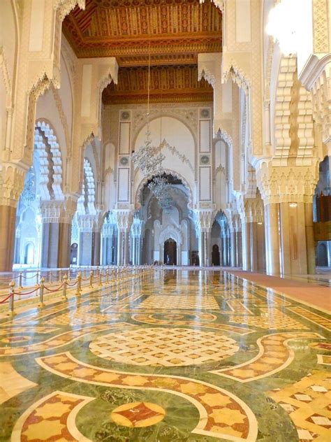 La Mezquita De Hassan II En Casablanca Touring In Morocco