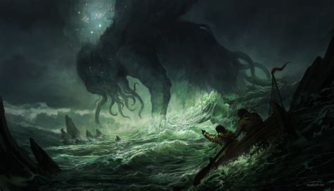 Download Fantasy Cthulhu Hd Wallpaper By Jorge Jacinto