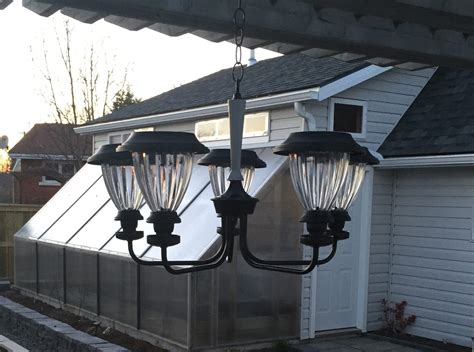 Build A Low Cost Diy Outdoor Solar Chandelier Growing North