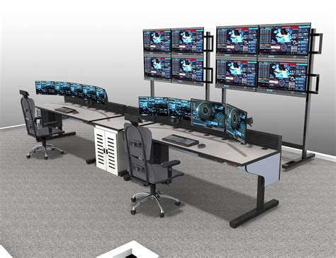 Combining Ergonomics And Ip With Command Center Consoles