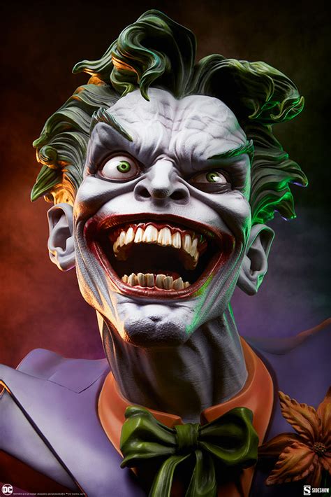 The Joker Life Size Bust By Sideshow Collectibles Sideshow Collectibles