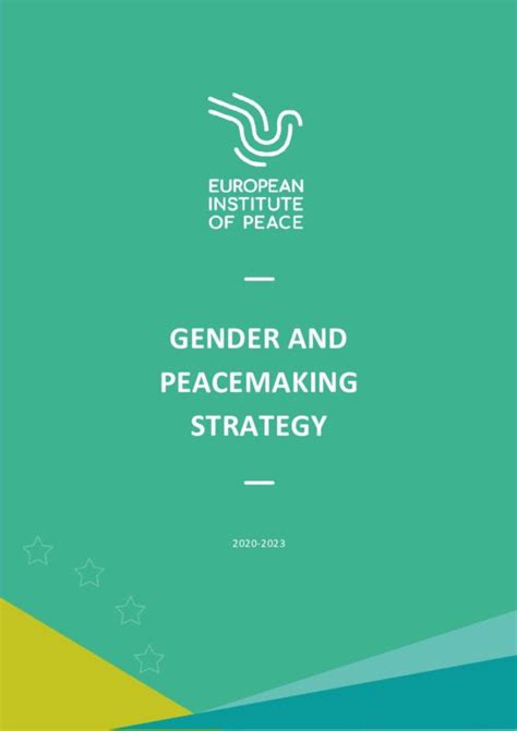 gender and peacemaking strategy eip