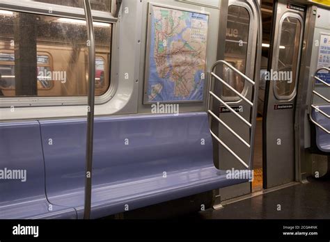 Ny Subway Train Inside Hi Res Stock Photography And Images Alamy