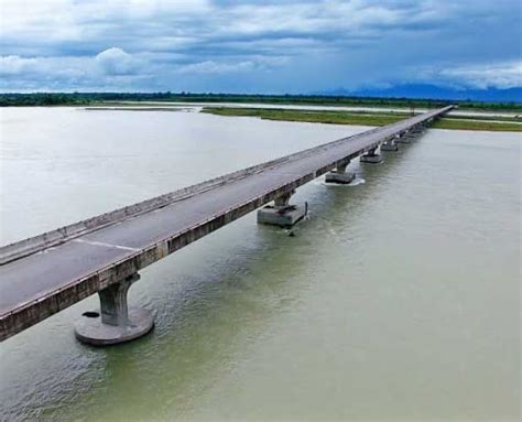 Longest Beam Bridge In India The Best Picture Of Beam