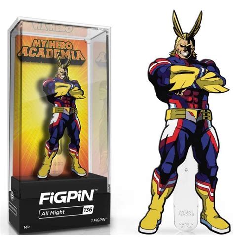My Hero Academia All Might 136 Collectors Figpin Images At Mighty