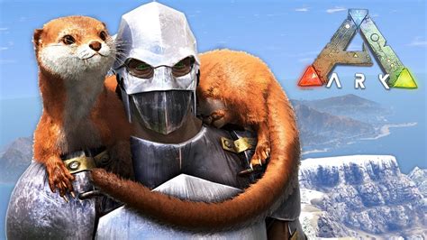 Ark Survival Evolved Taming Otters Ark Ragnarok Gameplay Youtube