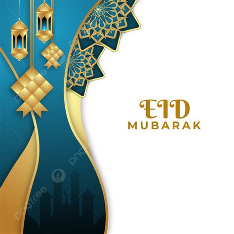 Eid Mubarak Islamic Vector Art Png Eid Mubarak Border Design With