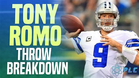 Tony Romo Throwing Breakdown Youtube