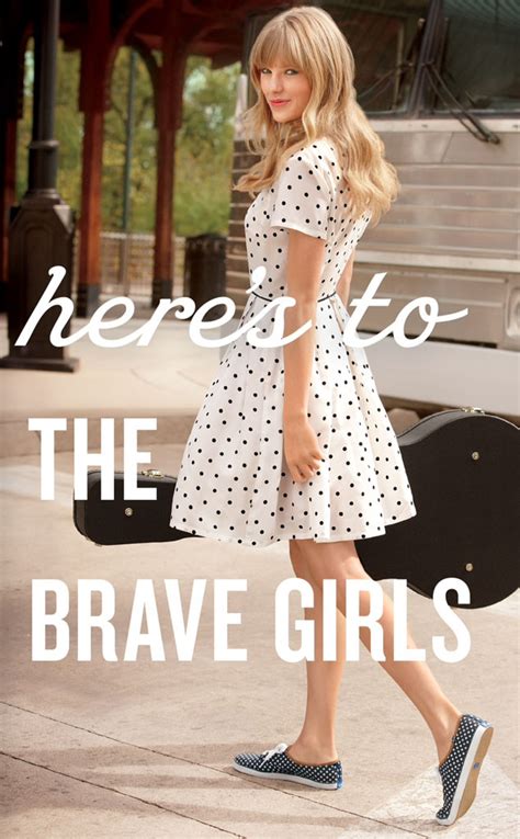 Taylor Swift Teams Up With Keds For Bravehearts Ads E Online
