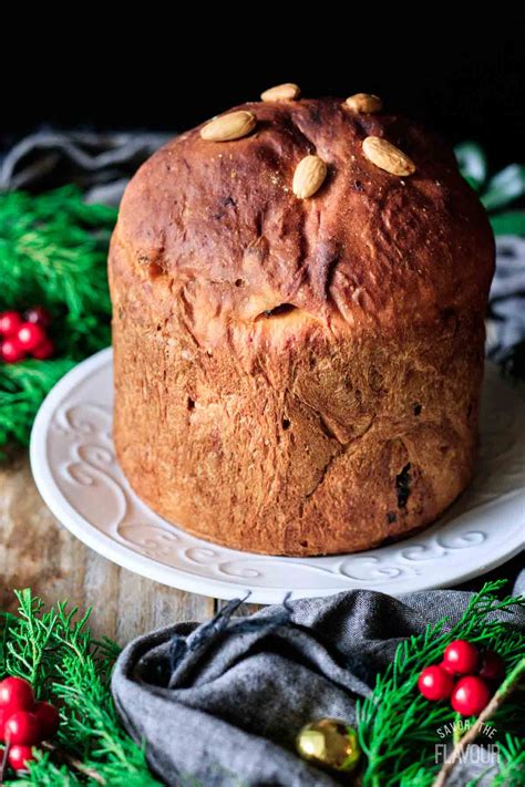 Traditional Panettone Italian Christmas Bread Savor The Flavour