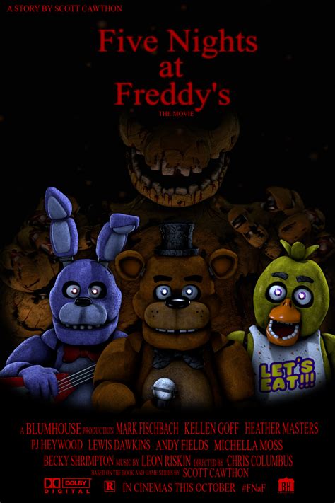 Fnaf movie release date on imdb? A Fake FNaF Movie Poster I made : fivenightsatfreddys