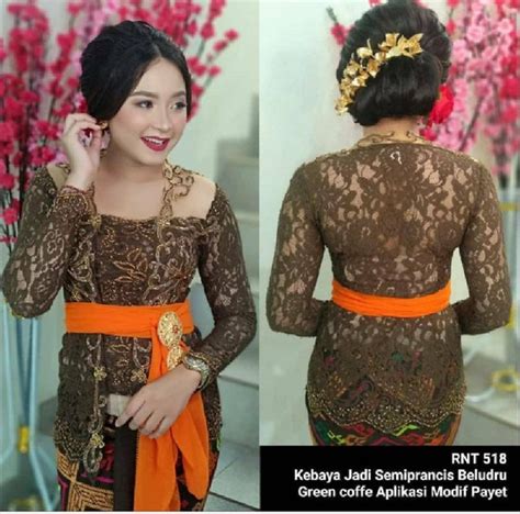 traditional indonesian dress kebaya bali a002 dewatastar etsy