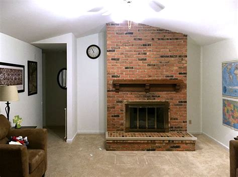 Diy Brick Fireplace Surround Fireplace Guide By Linda