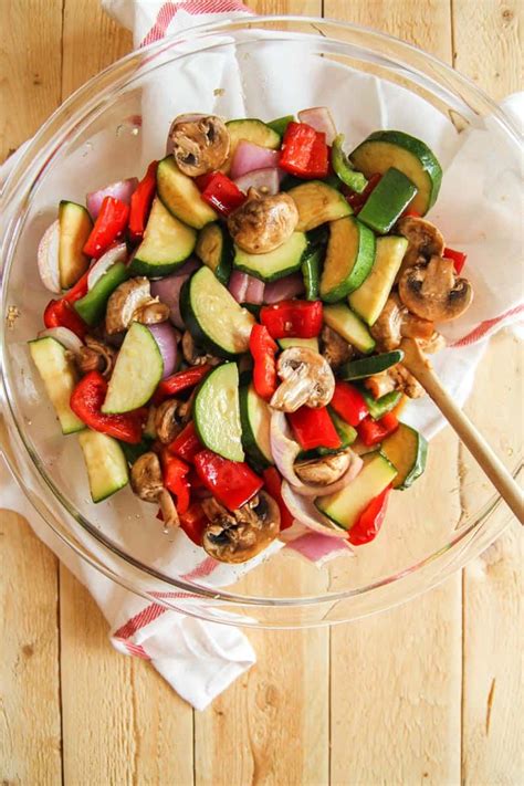 Balsamic Grilled Vegetables Side Dish Recipe Sweetphi