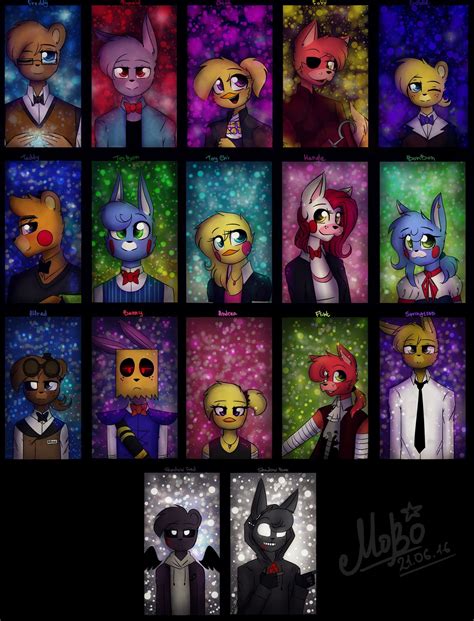 Decorate your living room, bedroom, or bathroom. FnaF AU - All Gang by Crazy-Matroskin55 on DeviantArt ...