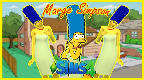 ♦ The Sims 4 Create A Sim Marge Simpson ♦ Blueegames ♦ Youtube