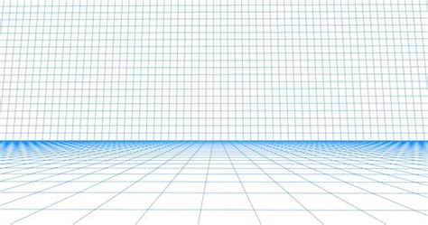 Premium Vector Perspective Grid Floor Tile Detailed Lines On White