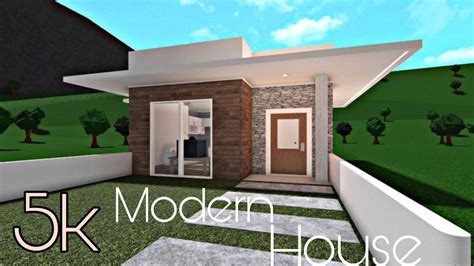 Bloxburg 5k Modern Starter House No Gamepass Youtube