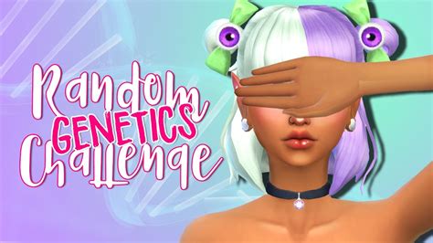 The Sims 4 Cas Random Genetics Challenge Youtube