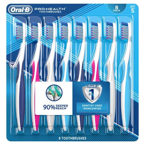 Product Of Oral B Pro Health Toothbrushes 8 Pk