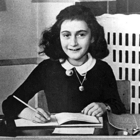 The Beautiful Mind Of A Young Girl Remembering Anne Frank On Her