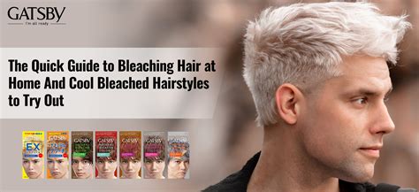 The Quick Guide To Bleaching Hair At Home And Cool Bleached Hairstyles
