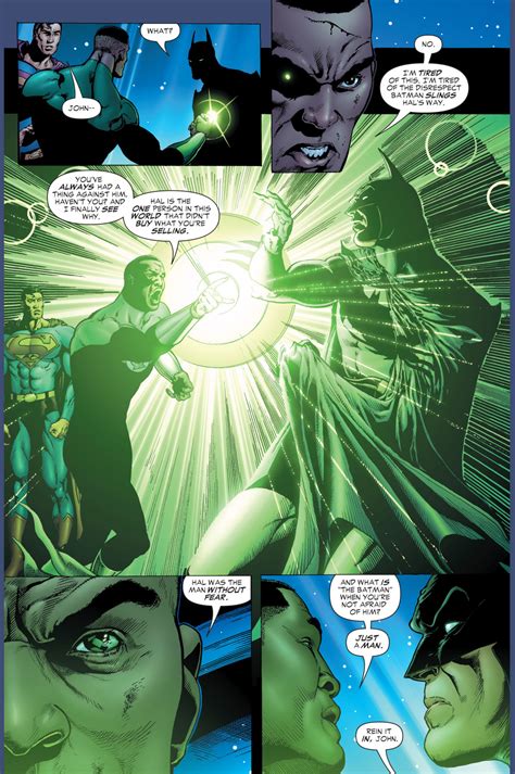 John Stewart Defends Hal Jordan From Batman Comicnewbies