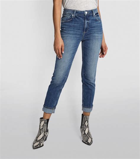 Paige Blue Sarah Slim Jeans Harrods Uk