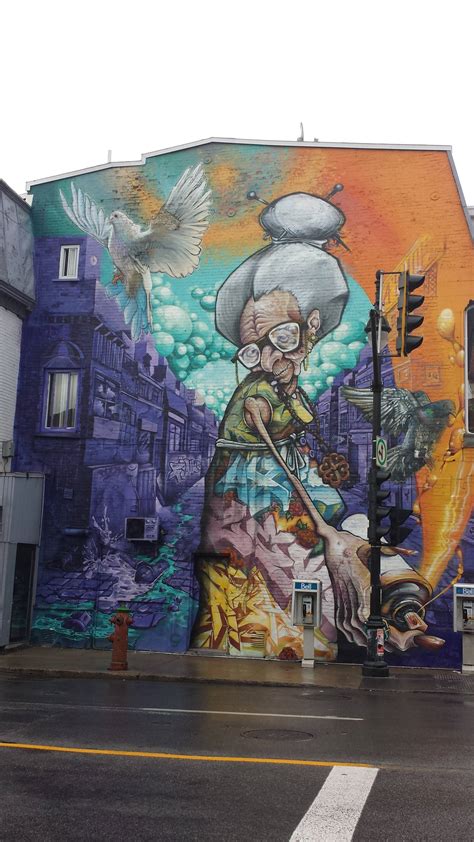 Impressive Graffiti In Montreal Brain Cage