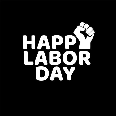 Happy Labor Day Svg Cut Fileslabor Day Svg Black T Shirt Etsy