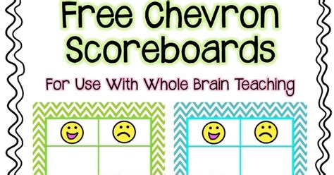 Second Grade Style Easy Peasy Whole Brain Scoreboard And Rewards Freebie