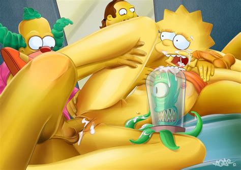 Rule 34 Comic Book Guy Female Human Kang Kodos Krusty