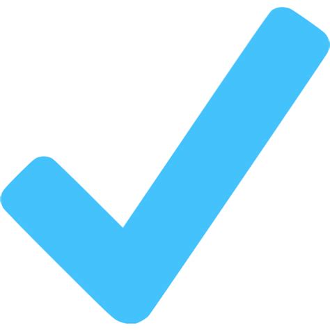 Caribbean Blue Checkmark Icon Free Caribbean Blue Check