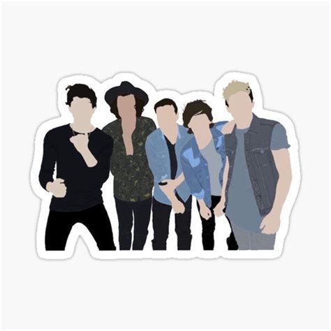 One Direction Stickers En 2020 Pegatinas Bonitas Pegatinas One