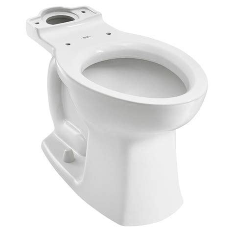 American Standard Edgemere White Elongated Chair Height Toilet Bowl 12