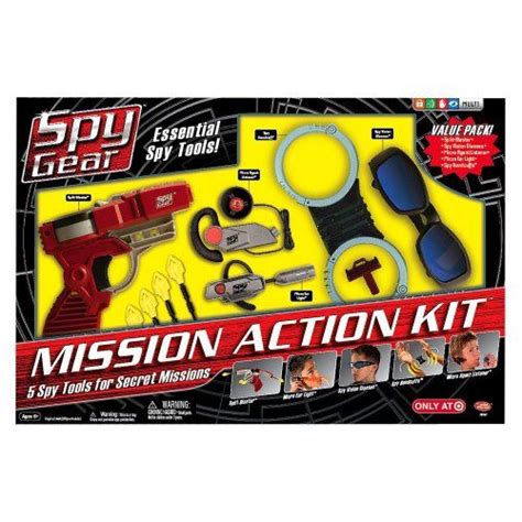 Wild Planet Spy Gear Mission Action Kit Blaster Listen Spy Tools Hello Kitty Rooms Bee Toys
