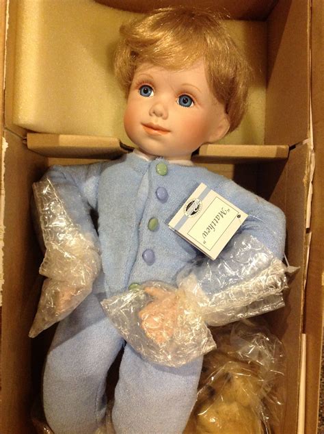 Matthew Collectible Ashton Drake Doll New In Box With Etsy Ashton
