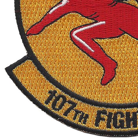 107th Fighter Squadron A 10 Patch Squadron Patches Air Force