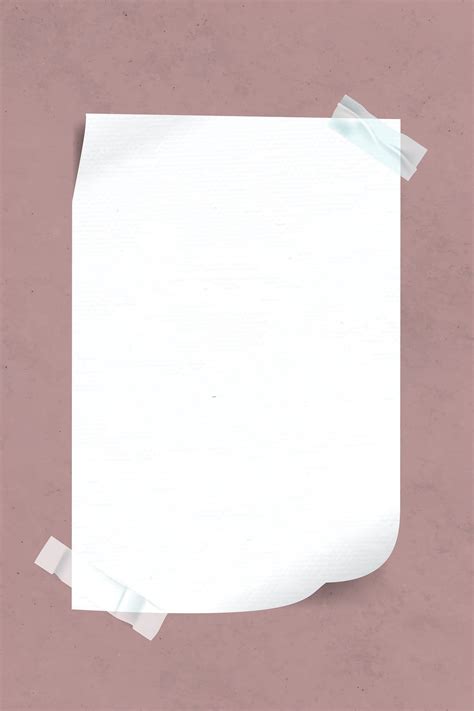We did not find results for: Download premium vector of Blank white paper taped on pink background | Bingkai foto, Kertas ...