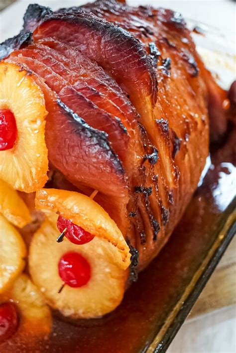 The Best Pineapple Honey Glazed Ham Simple Ronalyn T Alston