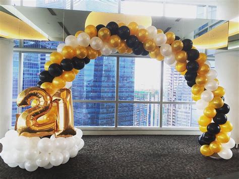 21st Birthday Party In Singapore | Balloon Decoration