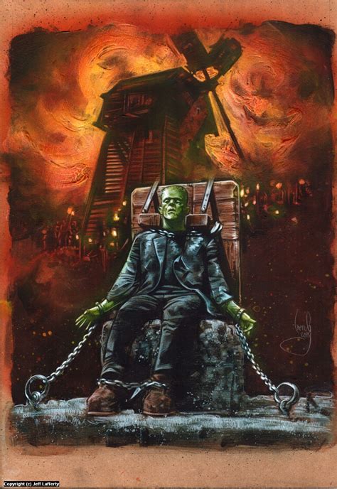 Infected By Art Art Gallery Jeff Lafferty Frankenstein In Fantasy Art