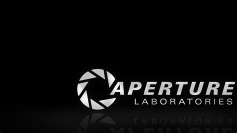 Caperture Laboratories Logo Portal Game Aperture Laboratories
