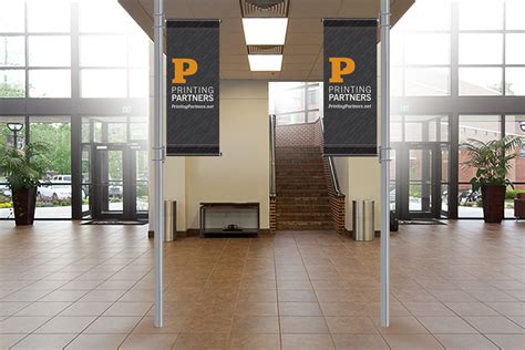 Indoor Pole Banners • Printing Partners