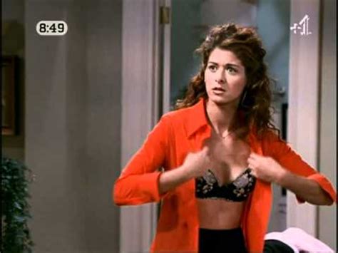 Debra Messing Looking Hot In A Sexy Bra Youtube